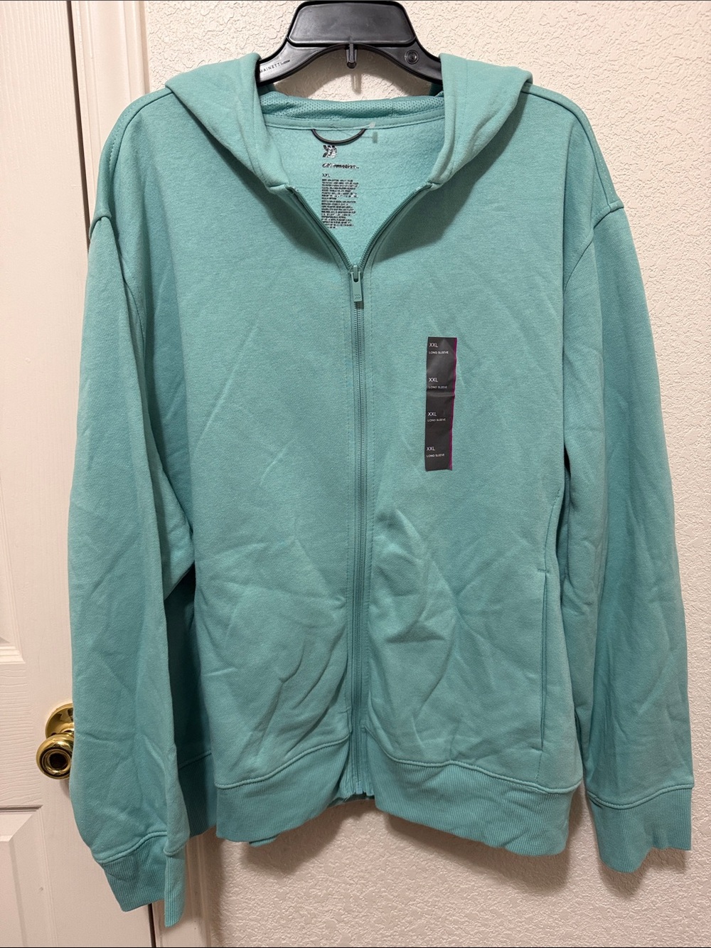 all in motion Mint Green Full-Zip Hoodie Jacket - Women